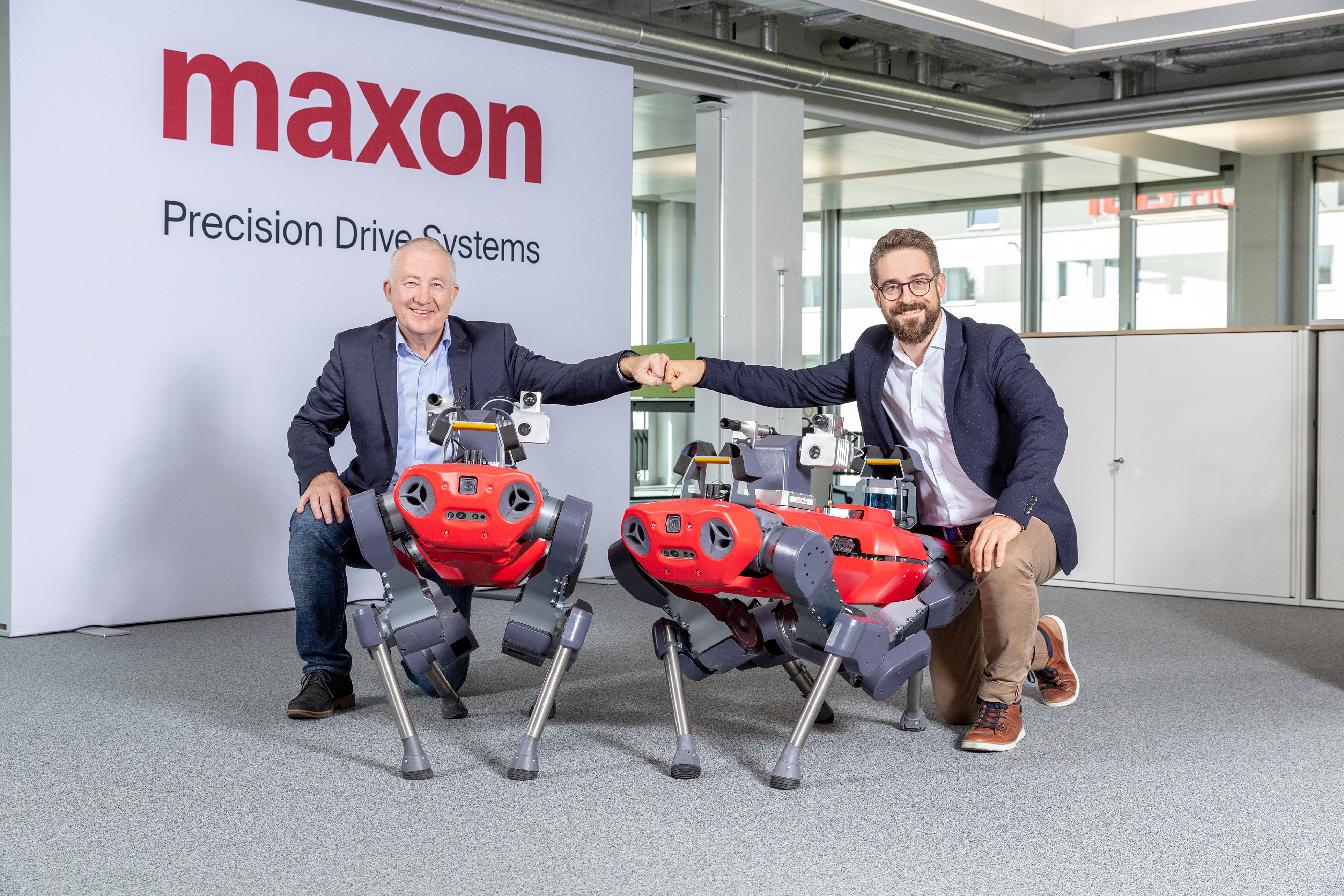 maxon ANYbotics partnership