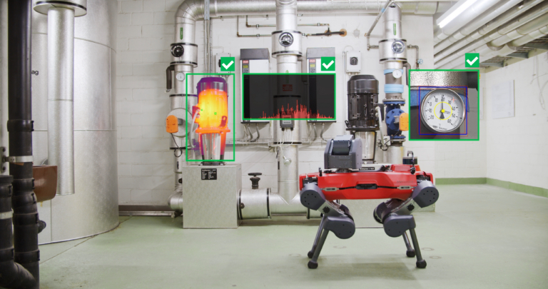 ANYmal inspection robot data collection