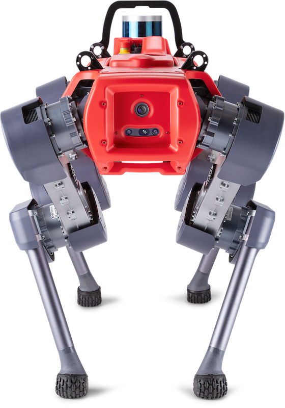 ANYmal legged robot for robotic inspection - front view