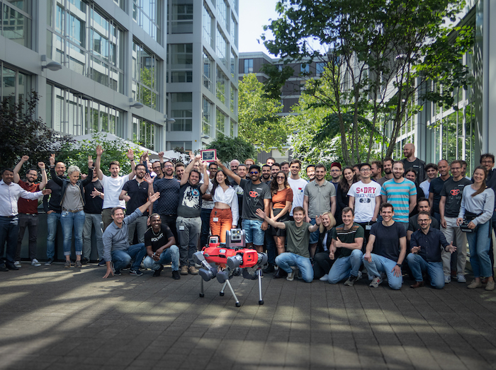 ANYbotics team at the office