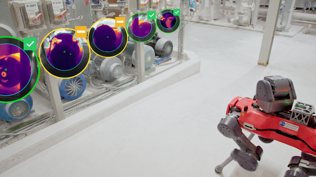 ANYmal performs thermal inspection