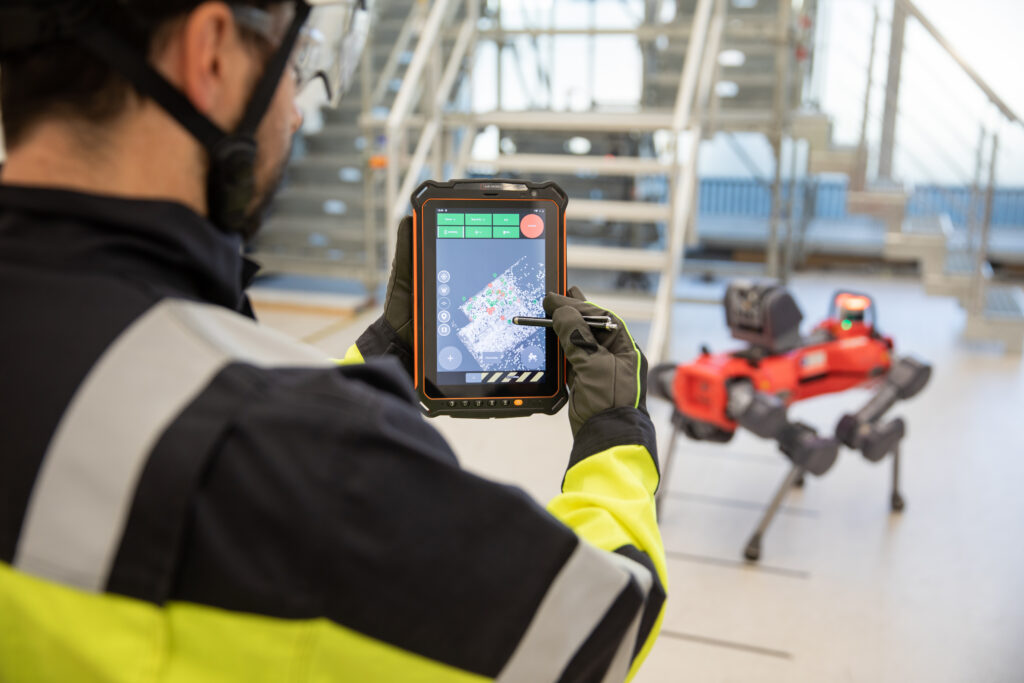 anybotics product release new UI tablet