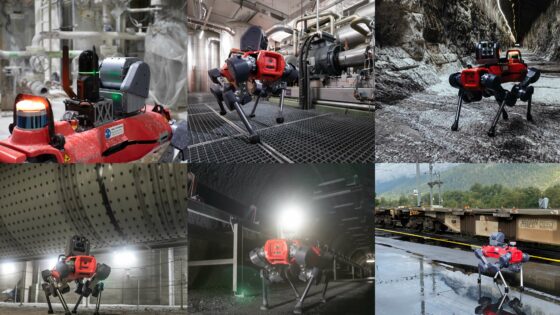 inspection autonomous robots in different environments