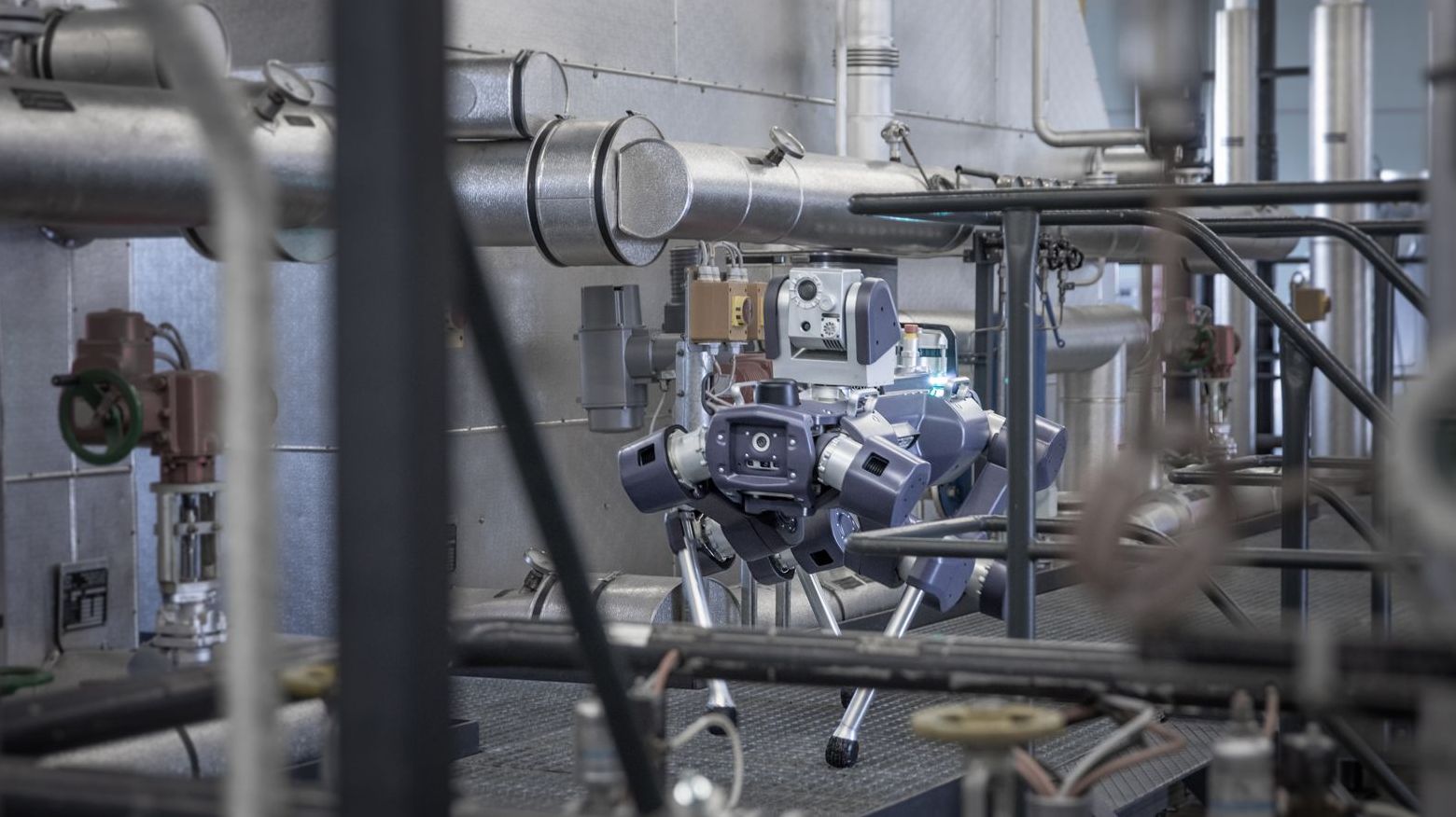 Robotic inspection for chemicals industries - ANYbotics