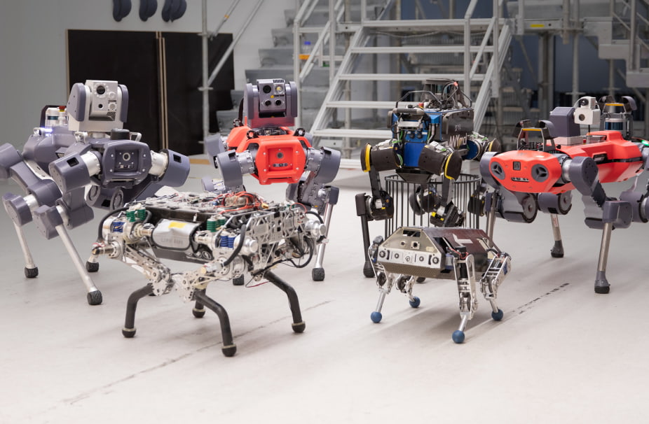 Robots museum of ANYbotics