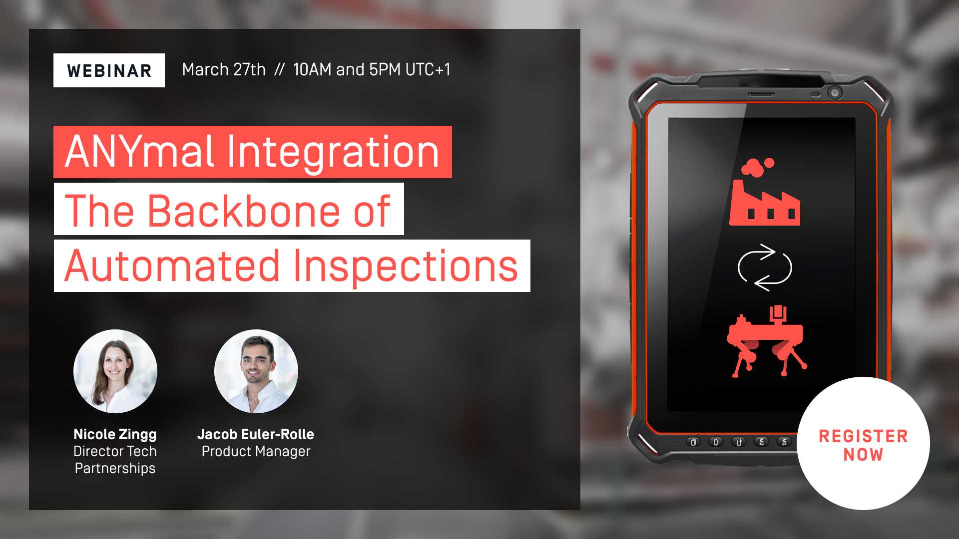 ANYmal API: the backbone of automated industrial inspection